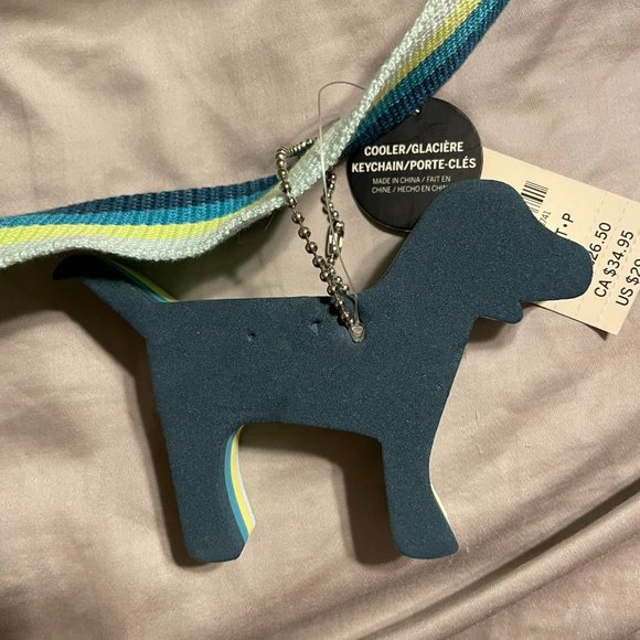 NWT PINK Victoria's Secret Soft Side Cooler w/floaty keychain *196 - Picture 2 of 4